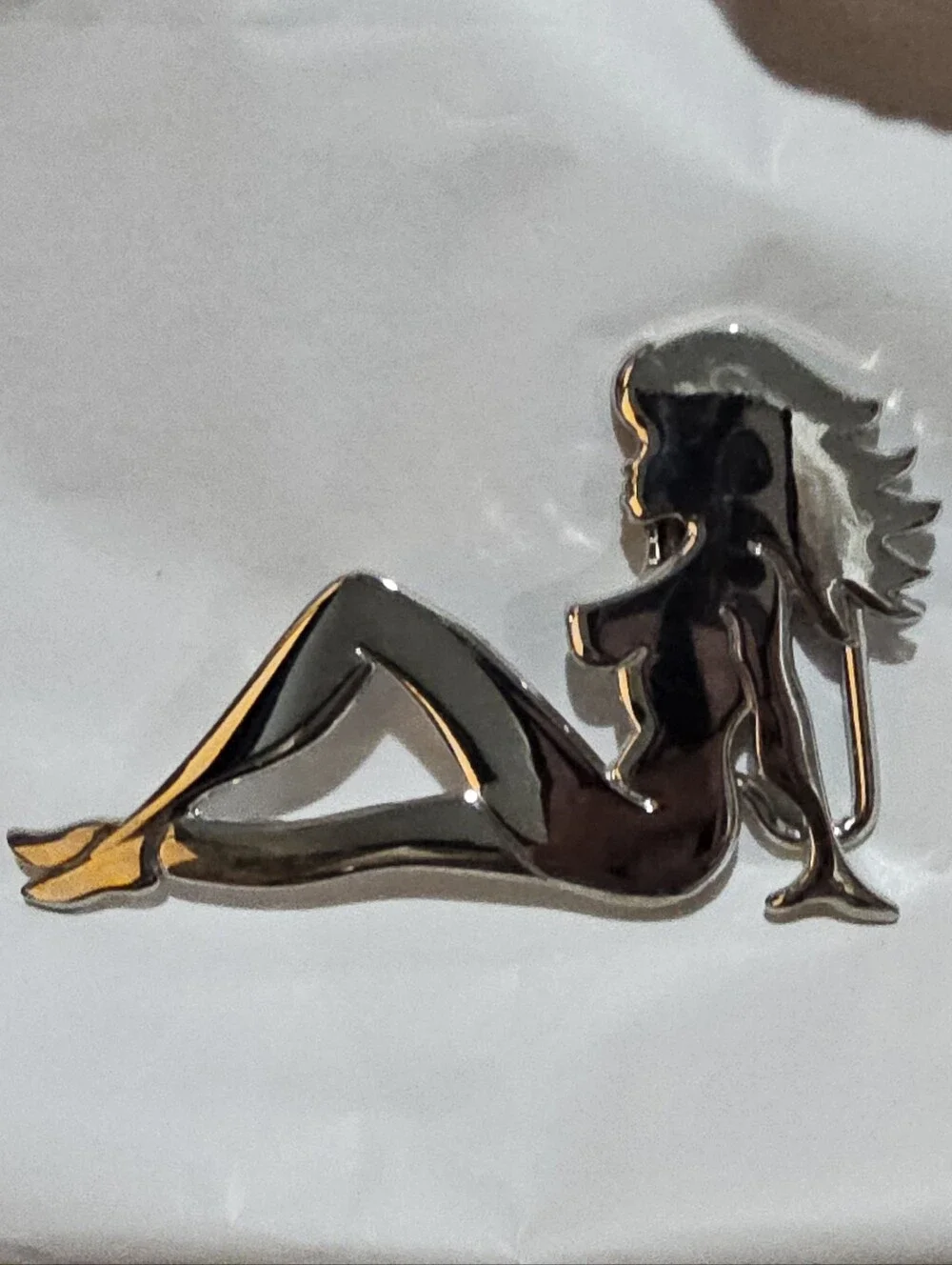 Mudflap Girl Belt Buckle NEW Gift for HIM Trucker